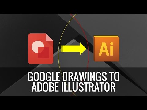 Google Drawings to Adobe Illustrator