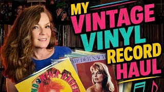My Vintage Vinyl Record Show Haul @JensAddiction