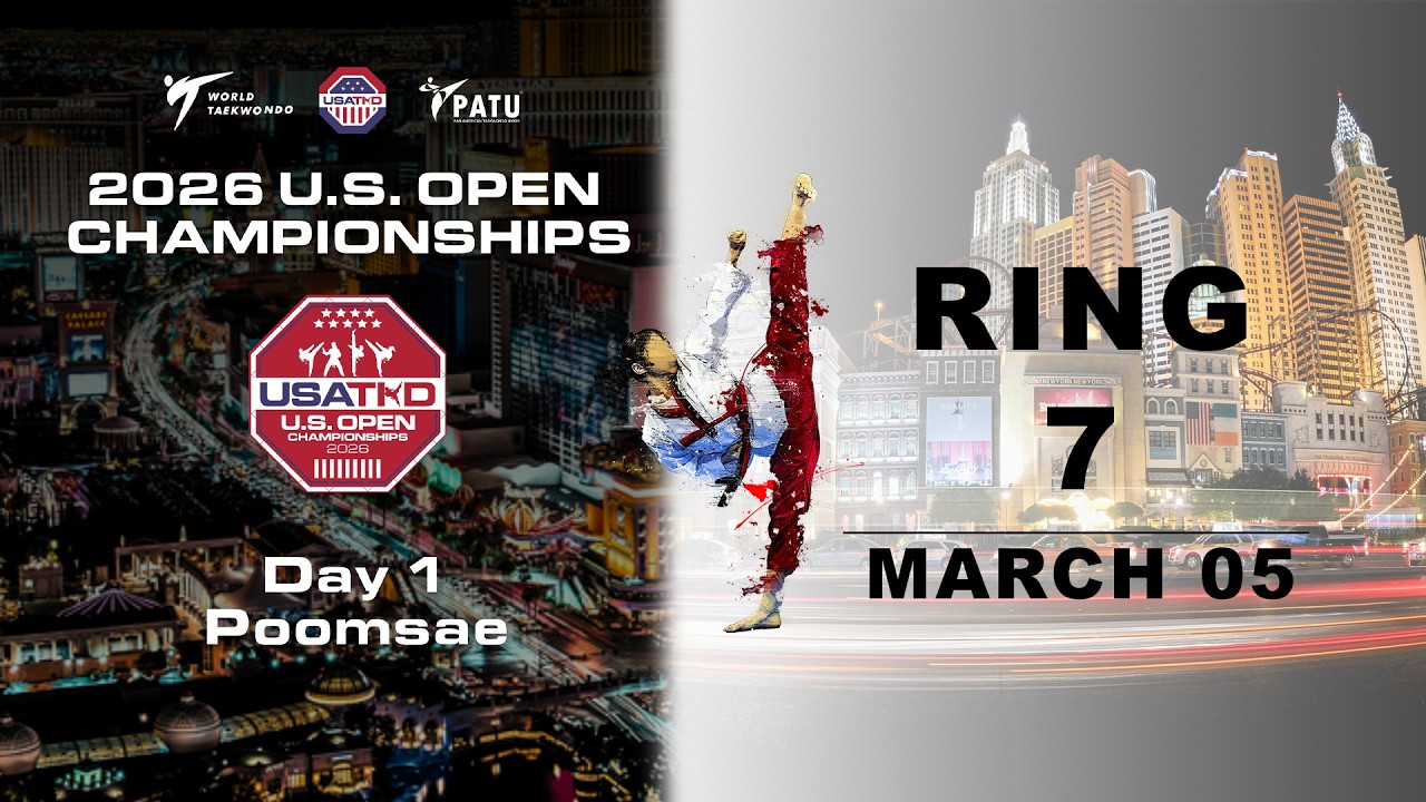 DAY 1 / RING 7 - U.S. Open Championships. Poomsae