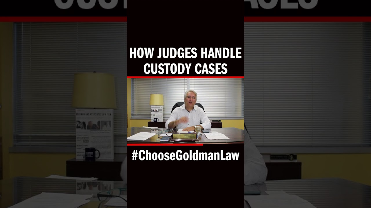 ⁣How Judges Handle Custody Cases