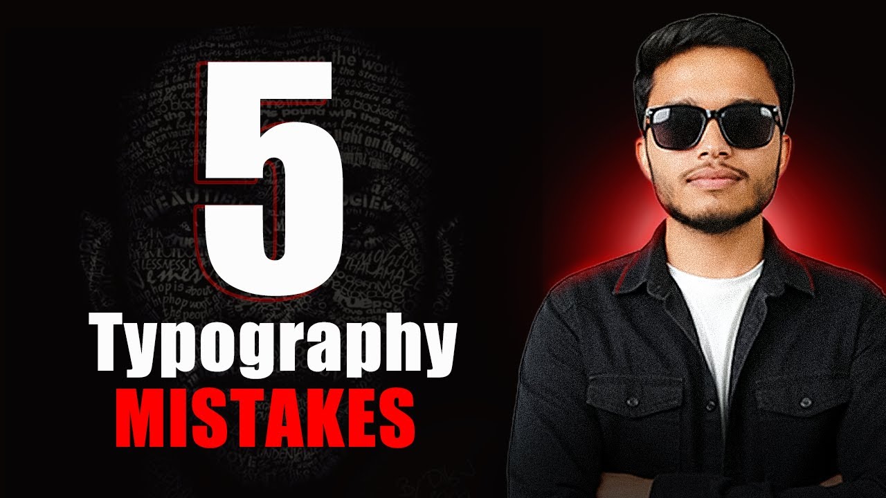 5 biggest Typography mistakes | Typography tips