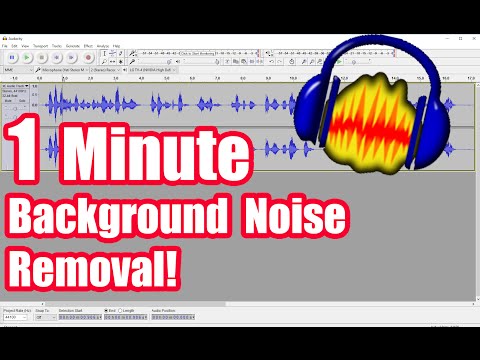 How To Remove Background Noise with Audacity (Fast Tutorial)