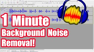 How To Remove Background Noise with Audacity (Fast Tutorial)