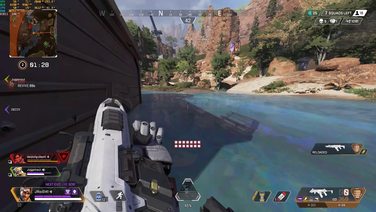 Apex Legends i5-12600KF RTX 3080 1440P max settings