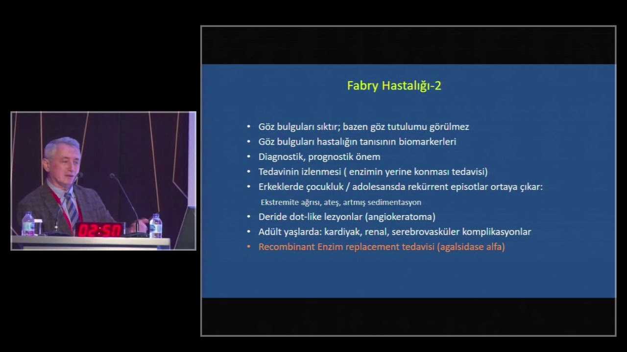 Fabry Hastalığında Göz ve OCT-Anjiografi Bulguları