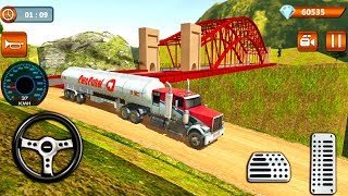 Tanker Trailer Truck Driving Off A Cliff #2 - Android Gameplay screenshot 1
