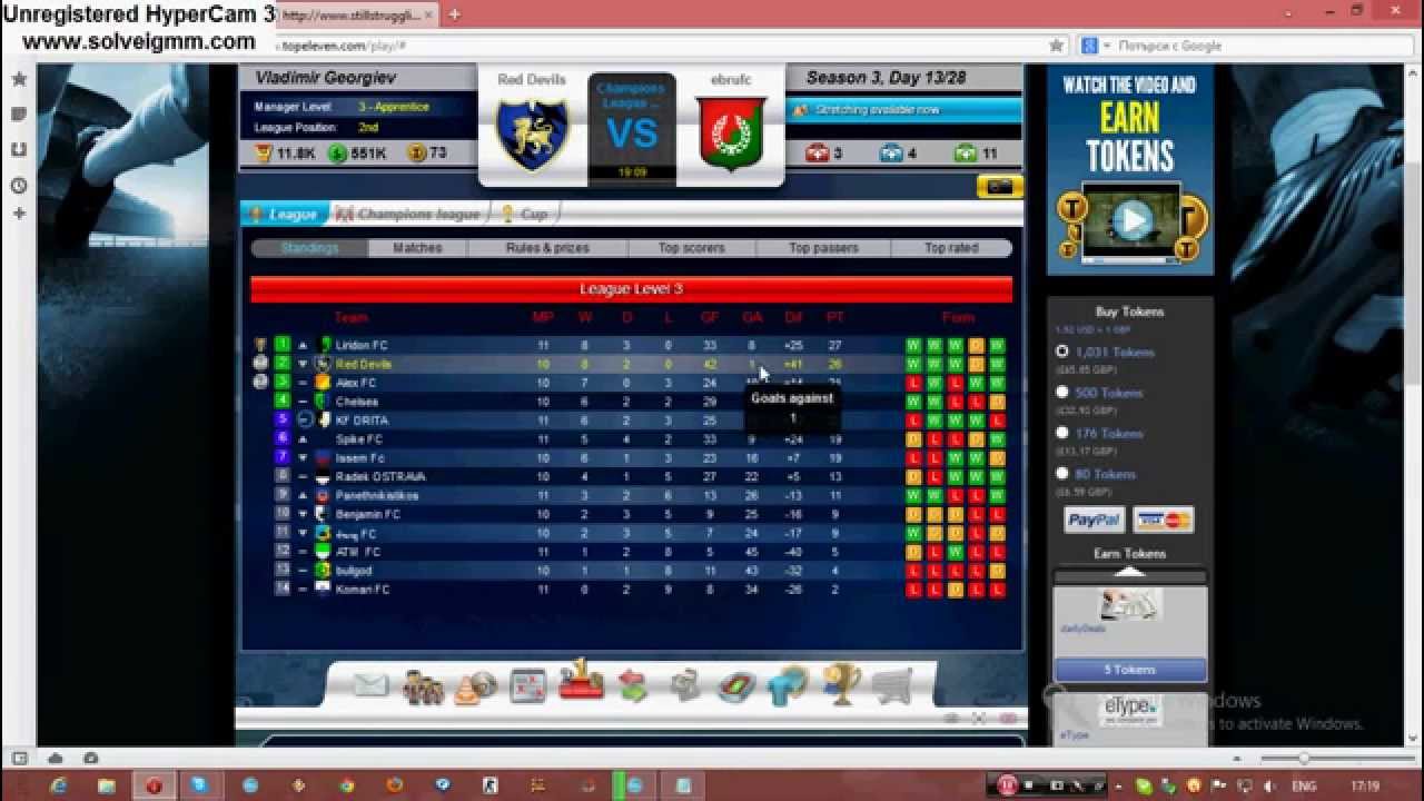 Top Eleven Football Manager Best Formation YouTube