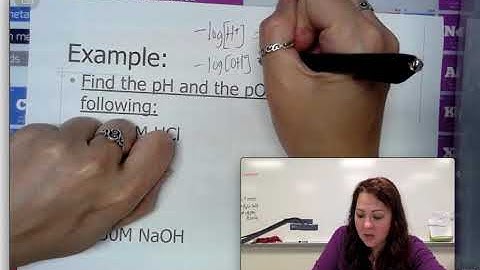 Dr Gable Explains pH and pOH