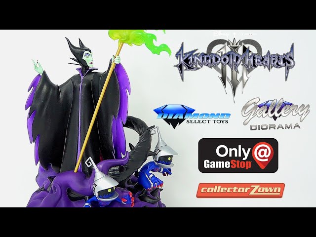 Kingdom Hearts III Maleficent Figure Diamond Select Gallery