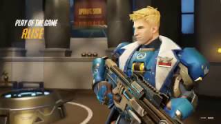 Overwatch Soldier 76 POTG -  Numbani -  Attack