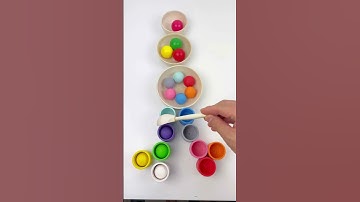 Color Sorting ASMR Reverse #asmr