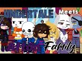 Undertale meets afton family  azzhe azzhe