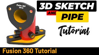 Fusion 360 3d Sketching - Tutorial 197