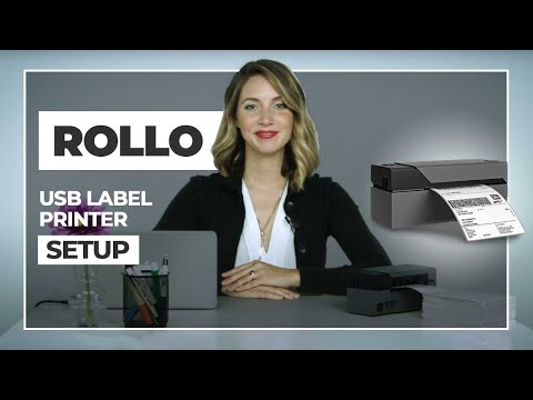 Rollo USB Label Printer - Initial Setup