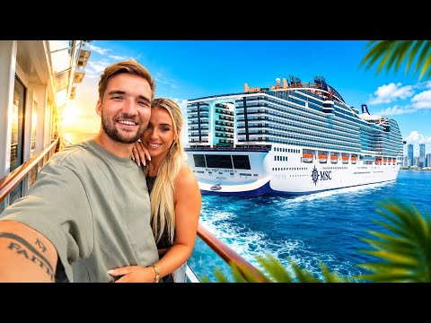 WIJ GAAN HET GIGANTISCHE CRUISESCHIP OP! 1 GROOT FEEST!🎉🚢