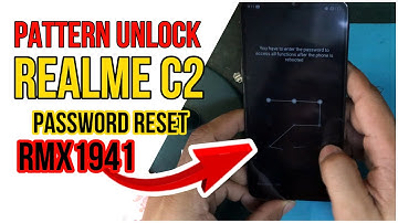 Realme C2 (RMX1941) Pattern Unlock | Hard Reset Pattern