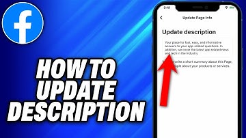 How To Update Description on Facebook Page (2025) - Easy Fix