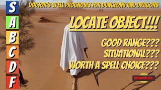 2nd Level Spell Locate Object How To Use And What Is Our Rating For Dungeons and Dragons