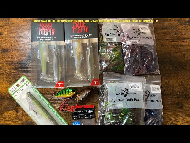 Tackle Warehouse Christmas Order! Bass Mafia! Lake Fork! Great