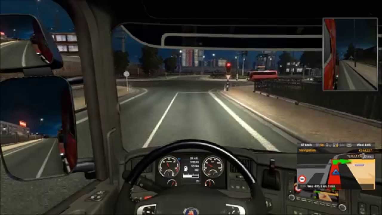 Euro Truck Simulator 2 With Xbox 360 Controller - YouTube