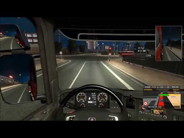 Euro Truck Simulator 2 With Xbox 360 Controller 
