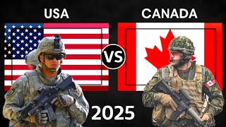 USA vs Canada Military Power Comparison 2025 Usa Vs Canada Military Comparison Phonk Usa Canada Battle