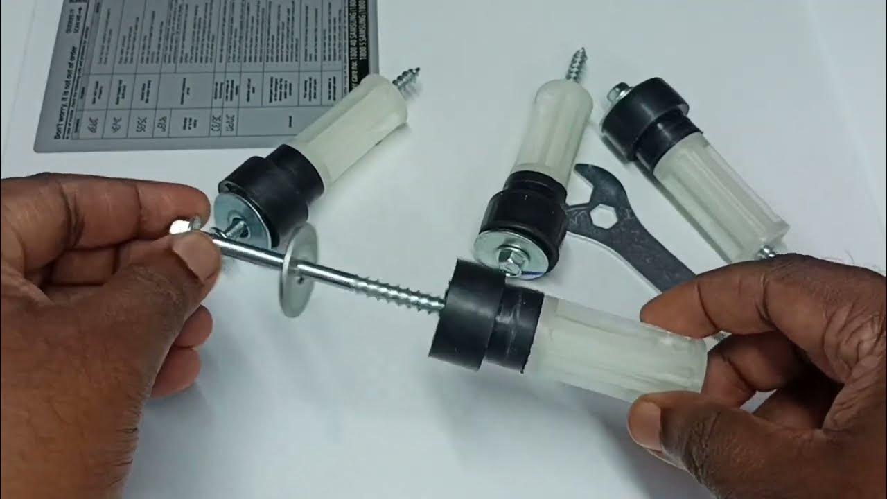 Remove Washing Machine Shipping Bolts or Transit Bolt and Fix Vibration