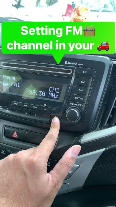 HOW TO SET FM RADIO 📻 IN CAR  #SHORTS @NexaExperience