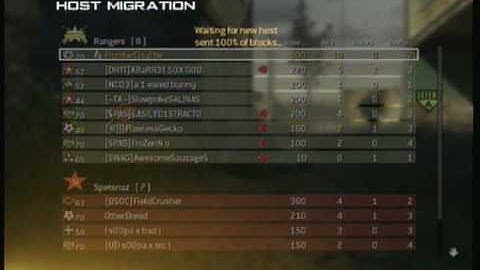 Call of Duty: Modern Warfare 2 - Host Migration Lag Fail