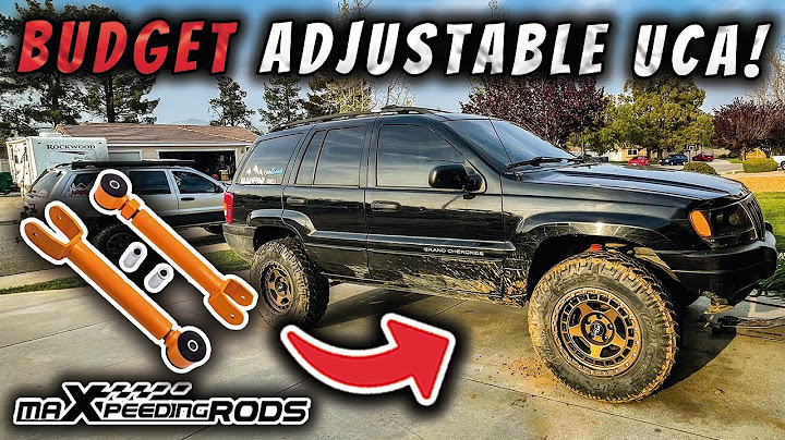 1998 jeep grand cherokee adjustable control arms