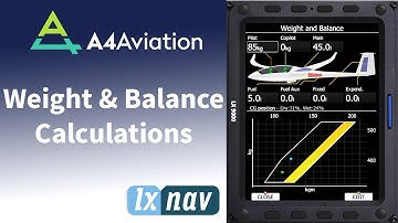LXNAX How to set up weight and balance on a glider