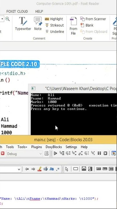 Output Formatting in C with Escape sequence - YouTube