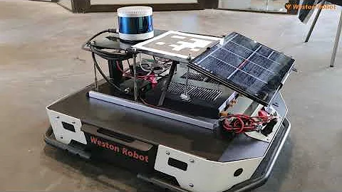 UWB Path Following with Collision Avoidance - Robot TRACER following another Robot SCOUT MINI