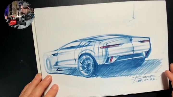 SKETCHING CARS LIVE - TRACING Your Sketches to imp...