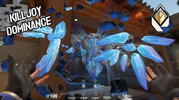 How Killjoy Dominates On Every Map In Valorant 🔥