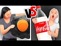 BLACK VS WHITE COLOR CHALLENGE! || Eating Only One Color Of Food by 123 Go! GENIUS