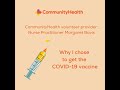 NP Margaret Bavis: Why I Got the COVID-19 Vaccine