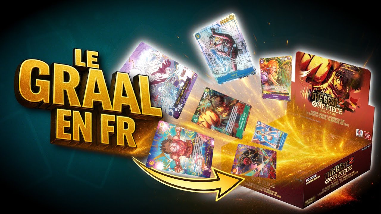 Ouverture Display One Piece PRB02 FR -- A la conquête de l'OR !!!