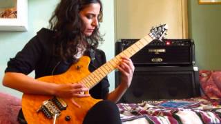 YYZ - RUSH - Guitar cover (with original solo) - Maria Barbieri chords