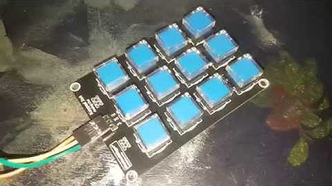 Cool analog 3X4 keypad review