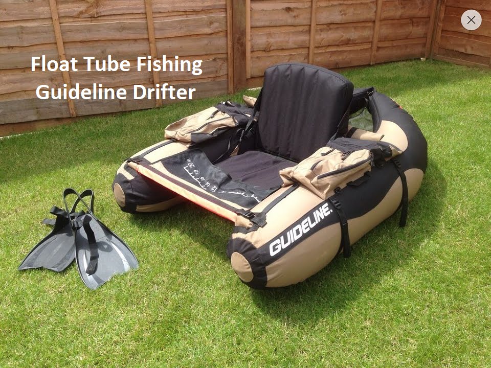First Time using the Guideline Drifter Float Tube - YouTube