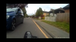 NL10OHA Volkswagen driver close pass of cyclist, Essex Police result; Course or Conditional Offer
