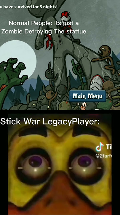 Stick war legacy players Be like: