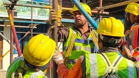 Scaffolding Skill Test Video.💪👷‍♂️