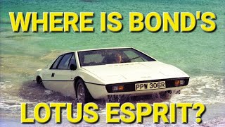 Spy Who Loved Me - What Happened to James Bond's 007 Lotus Esprit