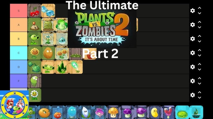 Plants vs zombie 2 tier list : r/PlantsVSZombies