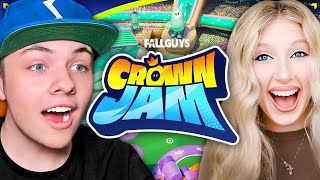 Fortnite X Fall Guys Crown Jam Livestream With HappyHappyGal & Stentric