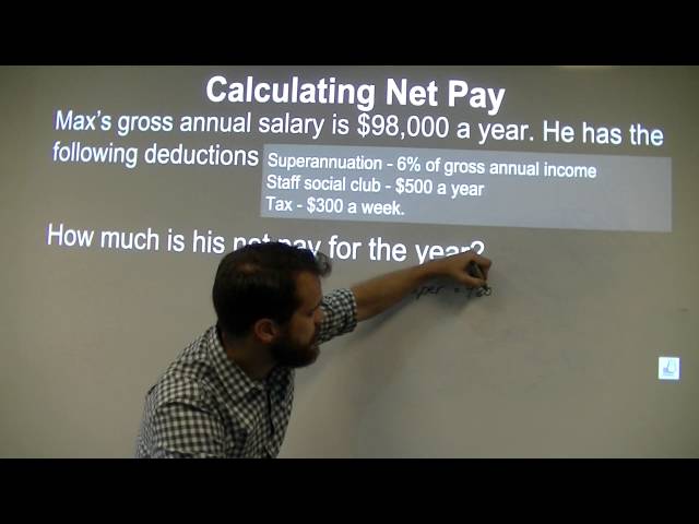 Getting paid 11   Gross & Net pay part 2