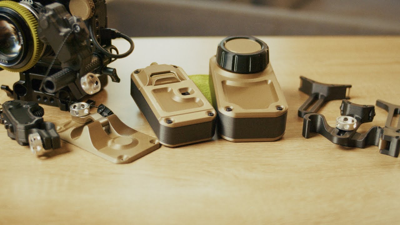 Беспроводная система следящей фокусировки, напечатанная на 3D-принтере, от Cyberbrick.