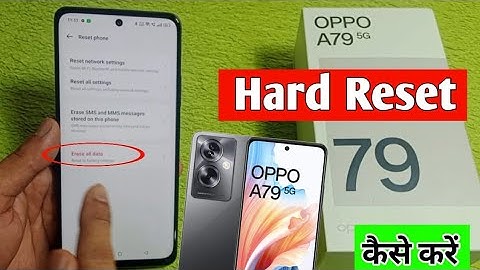 Oppo a79 5g mobile reset kaise kare | how to reset mobile in Oppo a79 5g